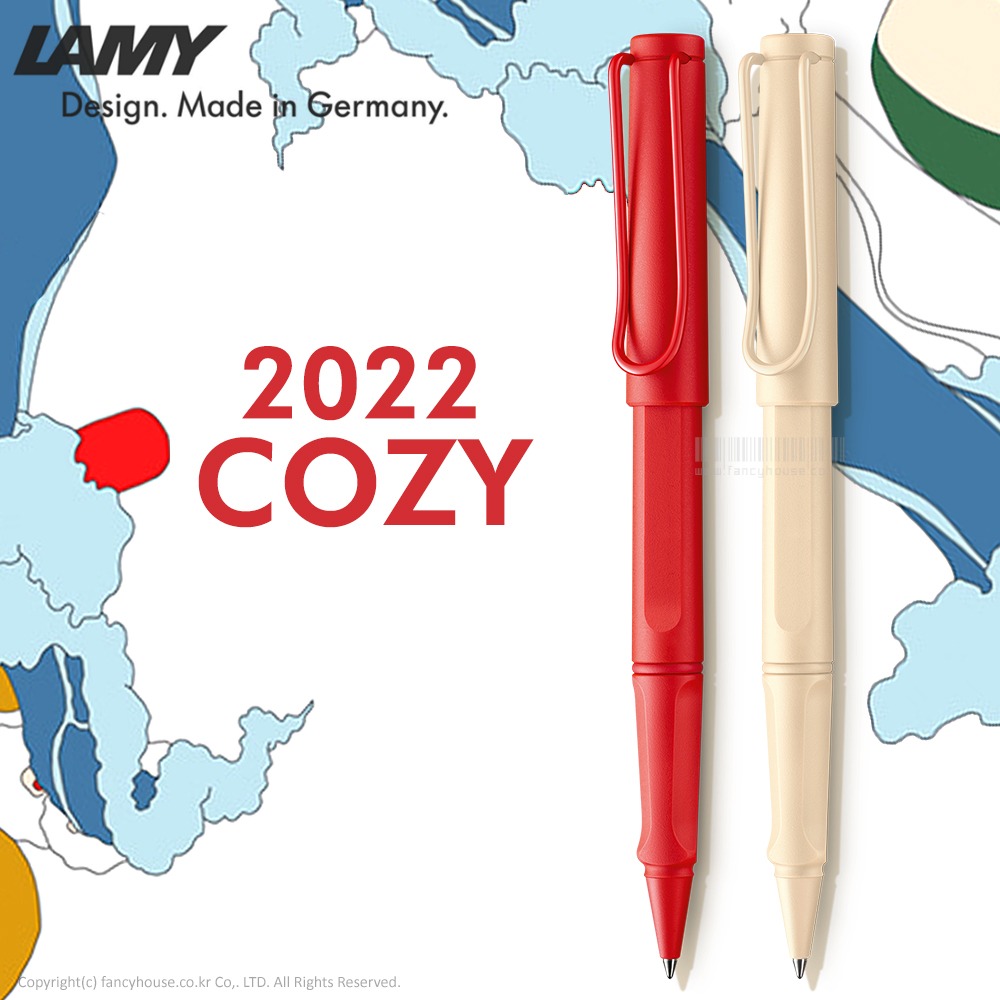 라미 사파리 2022 코지 수성펜(각인/색상선택)